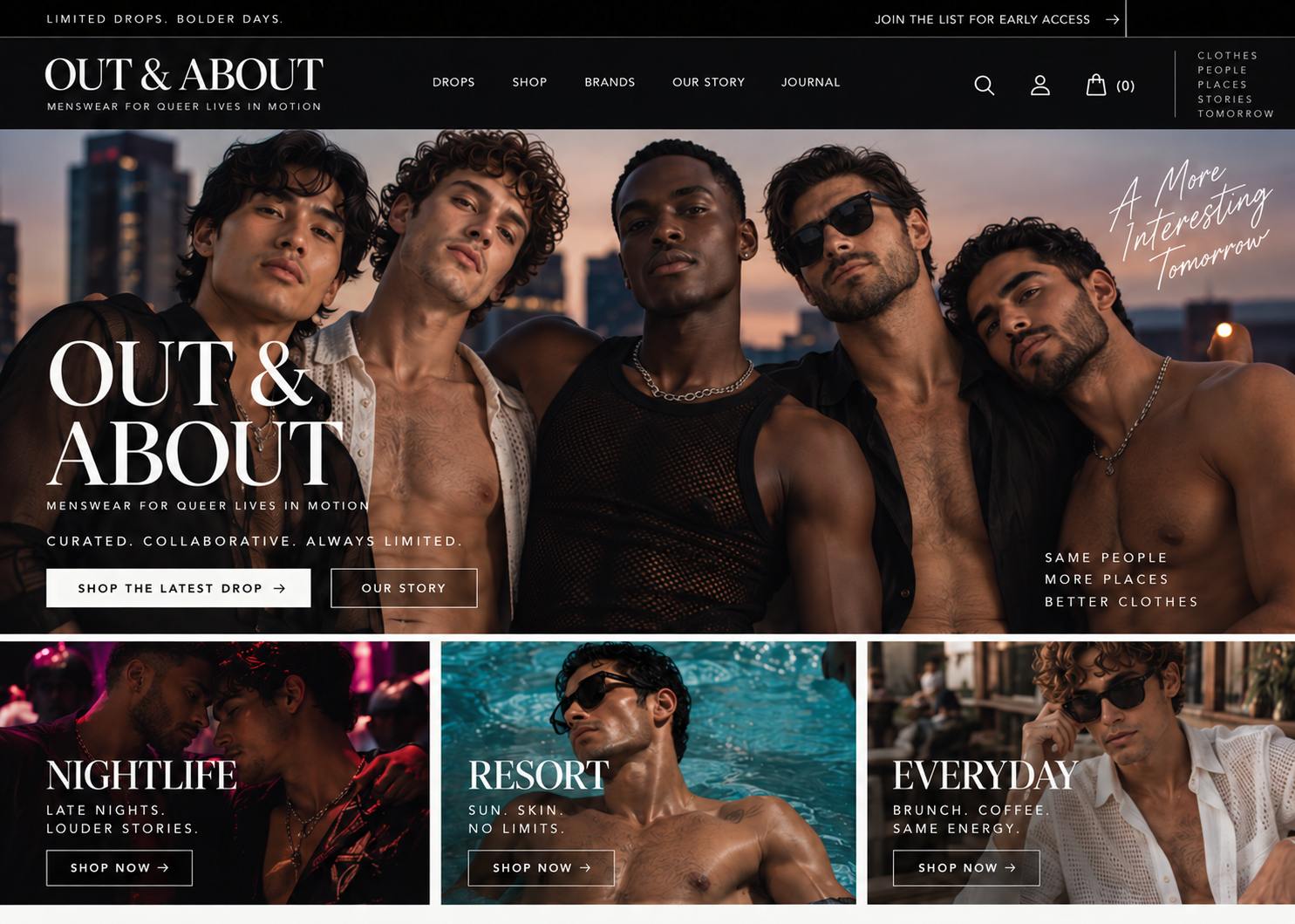 Original OUT & ABOUT rooftop campaign