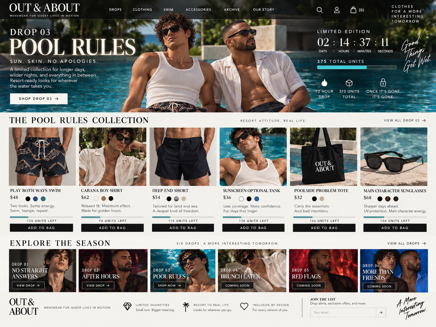 Pool Rules original campaign