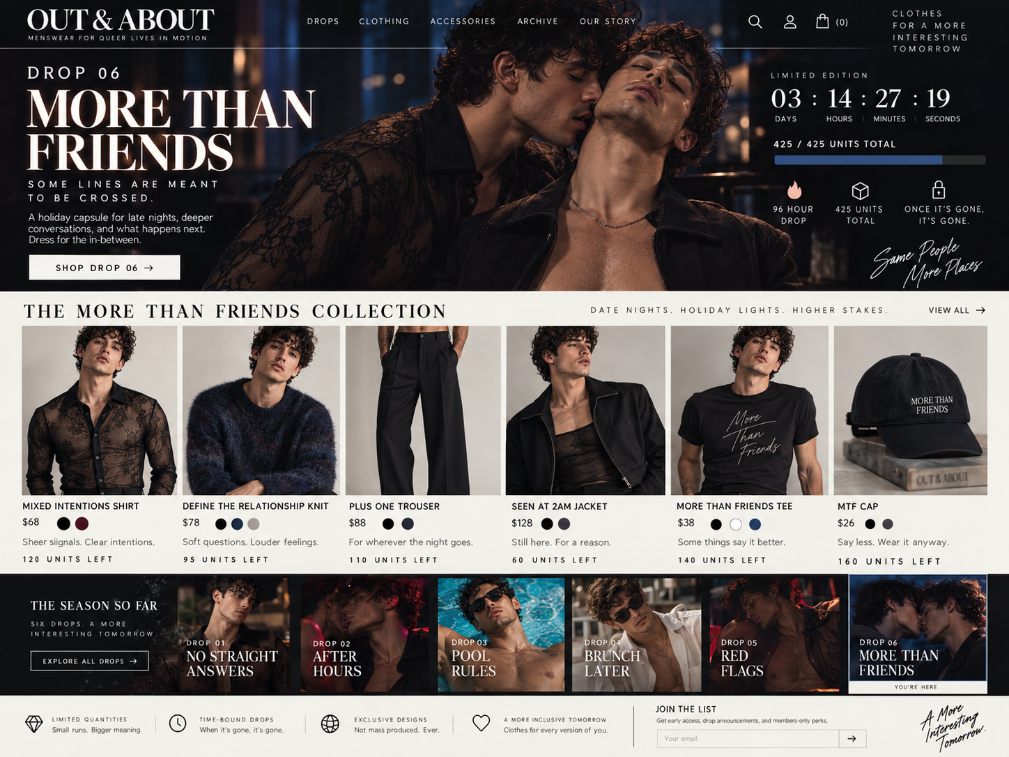 More Than Friends original campaign